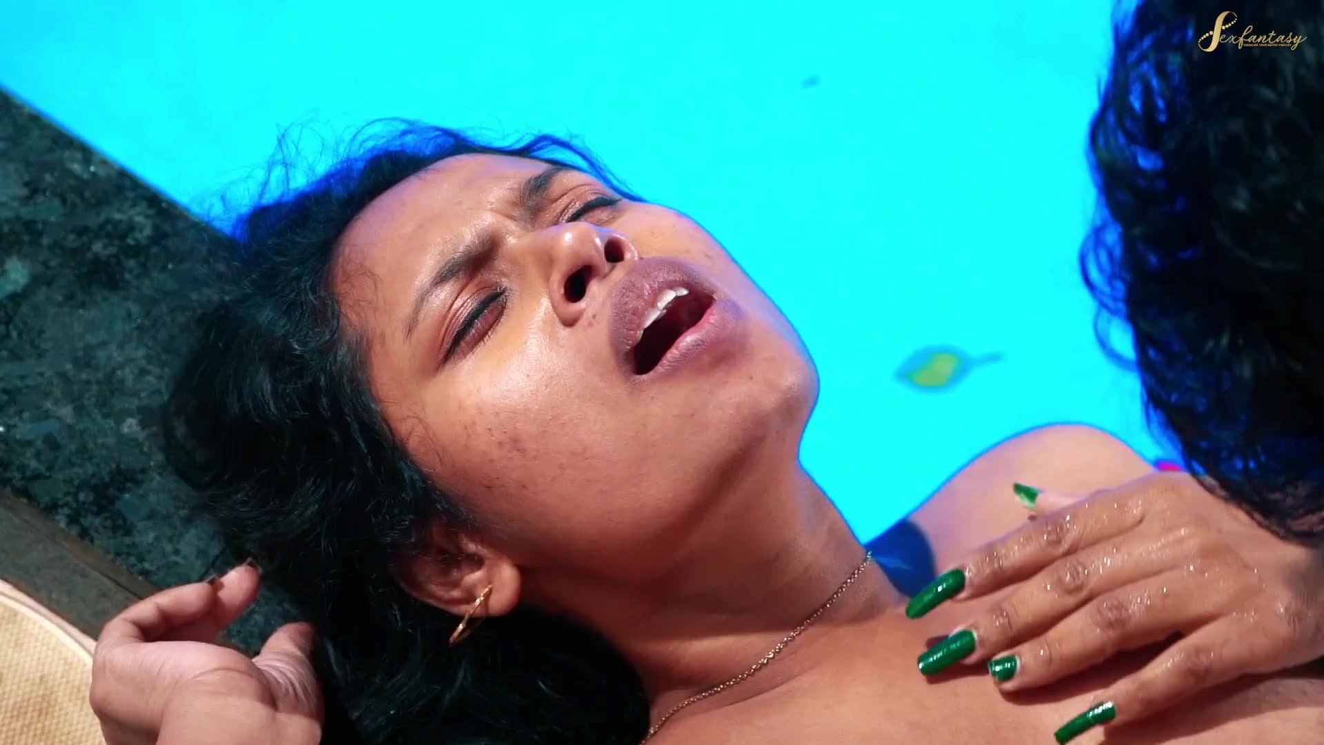 Gangbang Fun in the Swimming Pool with a Horny Girl