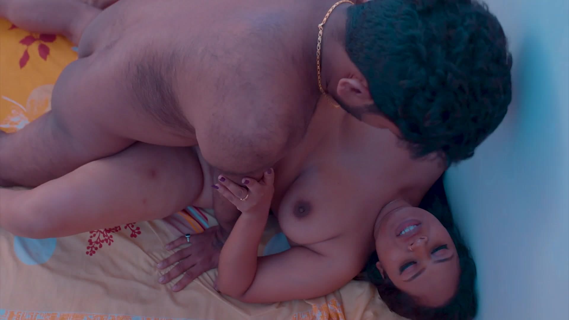 Huge Tits Desi Bhabhi Tempts Her Horny Devar on the Bed