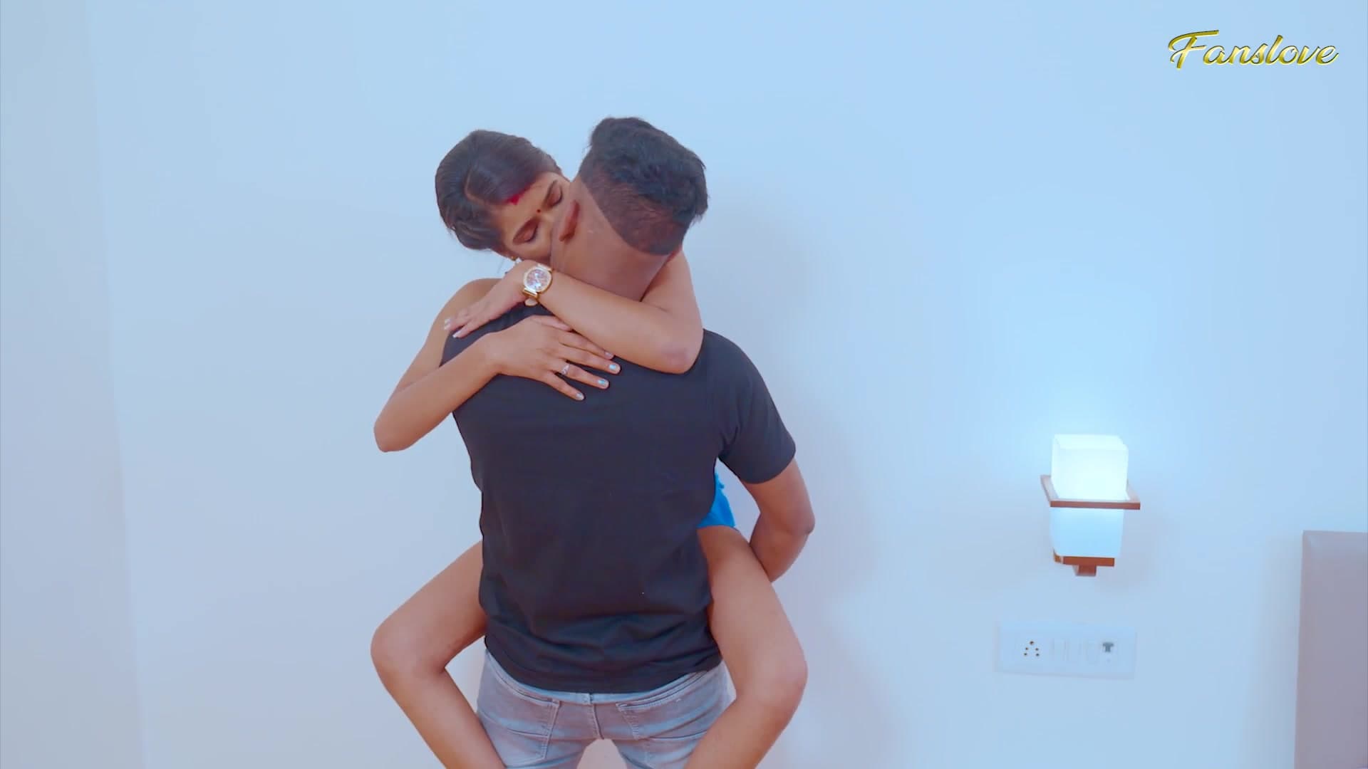 Indian Desi Slim Bhabhi Fucked Hard by Her Devar in the Private Room screenshot 3