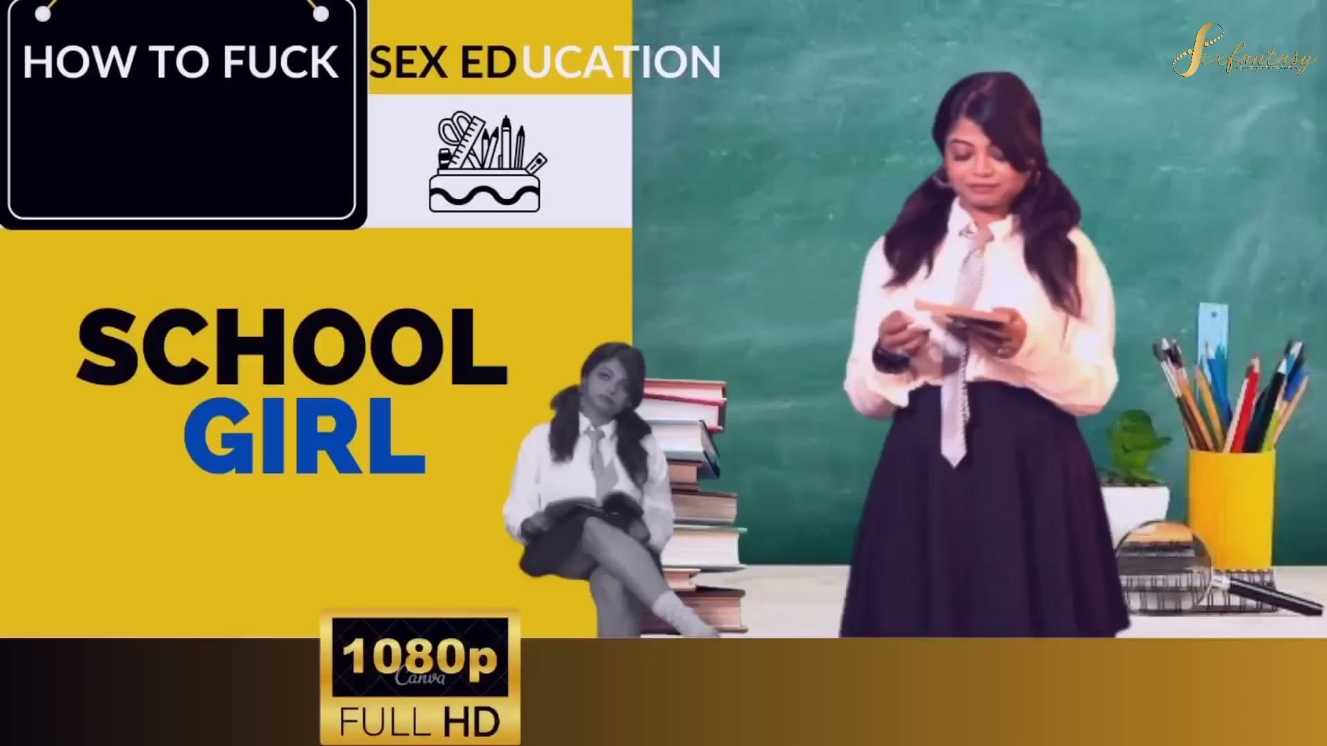 Teacher Shows Her Teen Student How To Fuck Properly screenshot 3